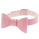 Halsband Kunstleder PU, mit Masche/Fliege