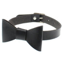 Halsband Kunstleder PU, mit Masche/Fliege