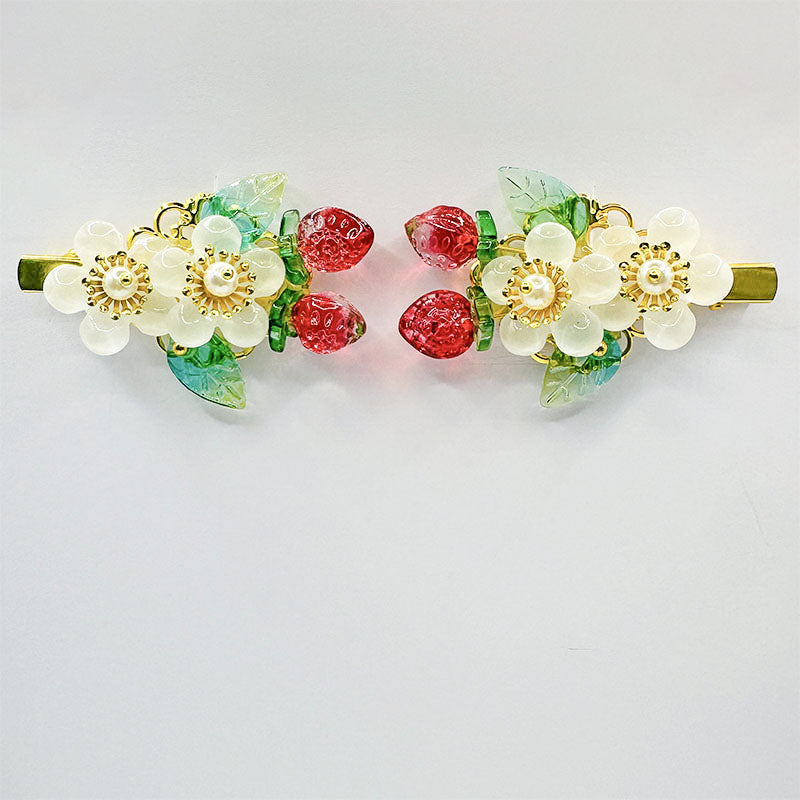 Haarspangen Blumen 3