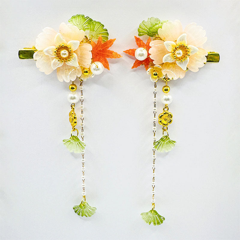 Haarspangen Blumen 3