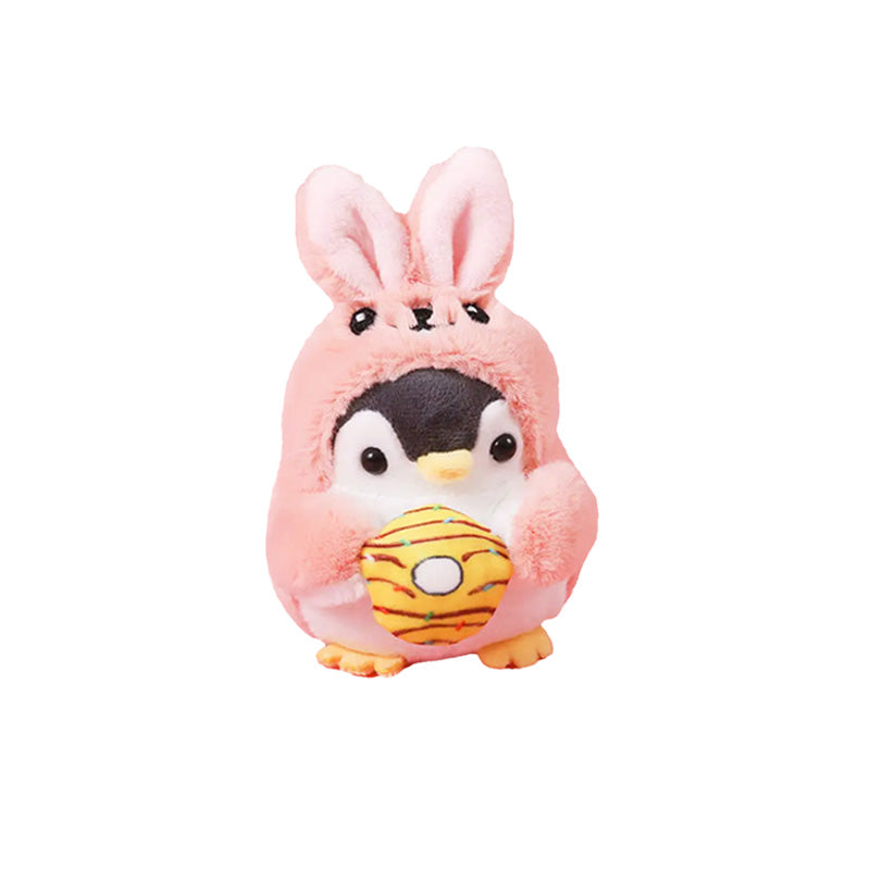 Schlüsselanhänger Pinguin im Pyjama 10cm
