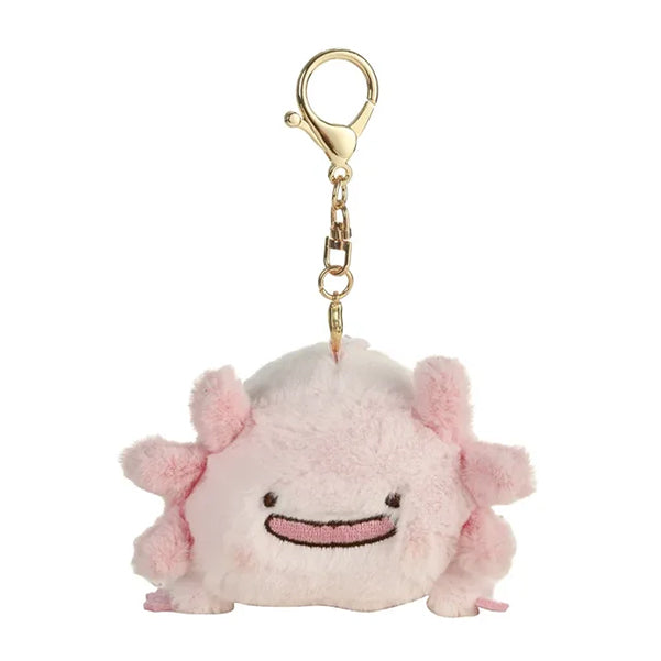 Schlüsselanhänger Plüsch - Axolotl