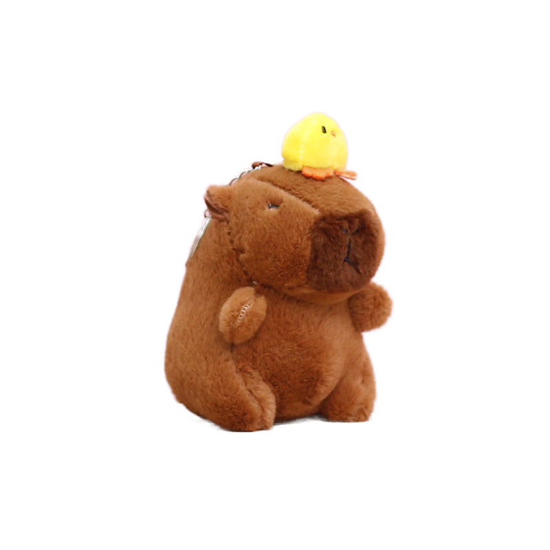 Schlüsselanhänger Plüsch Capybara