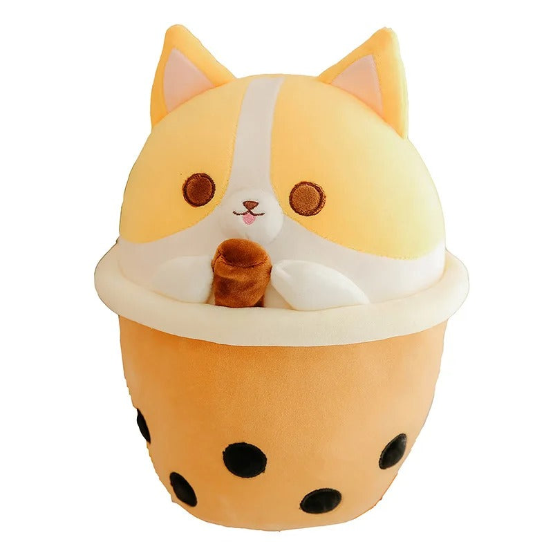 Bubbletea mit Hund/Katze/Schwein