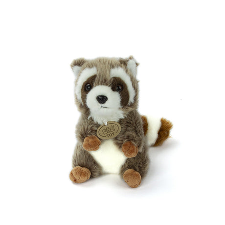 Kuscheltier kleiner Waschbär realistisch 17 cm