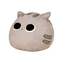 Kuscheltier Glubschaugen-Katzen-Kopf-Kissen 30cm