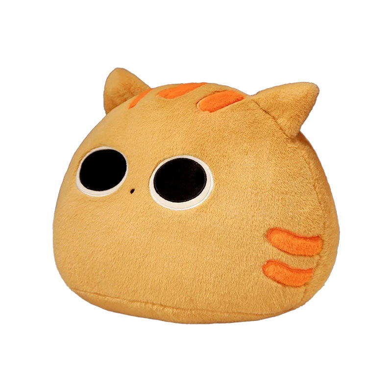 Kuscheltier Glubschaugen-Katzen-Kopf-Kissen 30cm