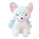 Plüschtier weißer Kitsune Fuchs