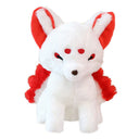 Plüschtier weißer Kitsune Fuchs