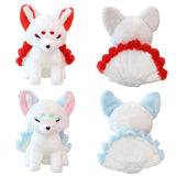 Plüschtier weißer Kitsune Fuchs