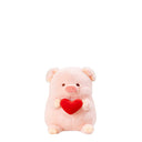 Kuscheltier Schweinchen mit Herz