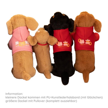 Kuscheltier süßer Dackel Hund