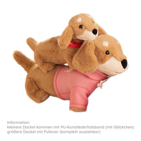 Kuscheltier süßer Dackel Hund