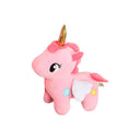 Plüschtier Einhorn pink und blau
