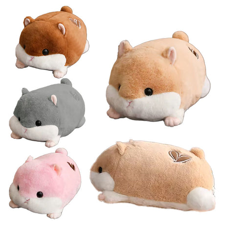 Kuscheltier Hamster liegend