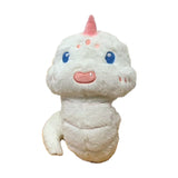 Kuscheltier flauschige Schlange mit Horn
