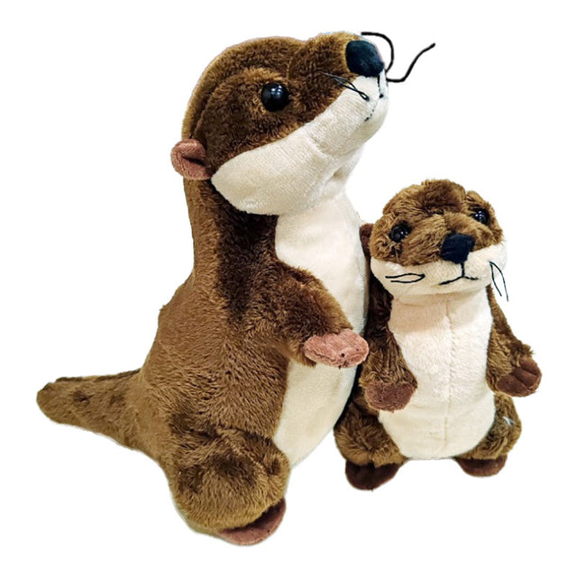 Kuscheltiere Otter realistisch stehend