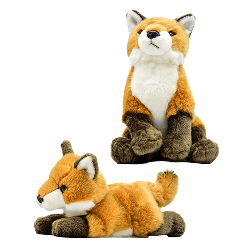 Plüschtier realistischer Fuchs