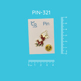 Pin (Teil08) *Messerkatzen/Füchse*
