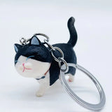Schlüsselanhänger 3D - dicke Katze (Kater)