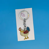 Schlüsselanhänger Tiere (Metall) (1)