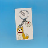Schlüsselanhänger Hunde (Metall) (1)