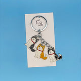 Schlüsselanhänger Hunde (Metall) (1)