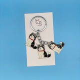 Schlüsselanhänger Hunde (Metall) (1)