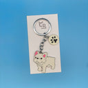Schlüsselanhänger Hunde (Metall) (1)