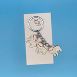 Schlüsselanhänger Hunde (Metall) (1)
