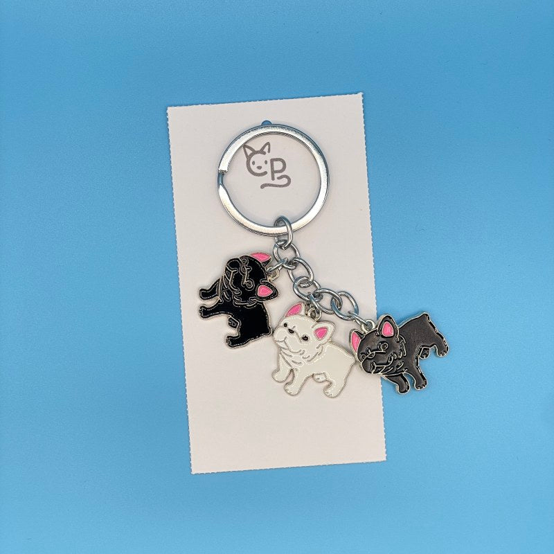 Schlüsselanhänger Hunde (Metall) (1)