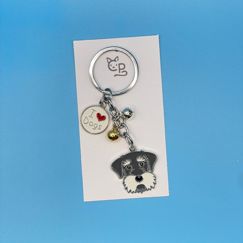 Schlüsselanhänger Hunde (Metall) (4)