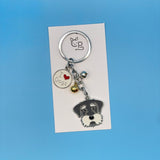 Schlüsselanhänger Hunde (Metall) (4)