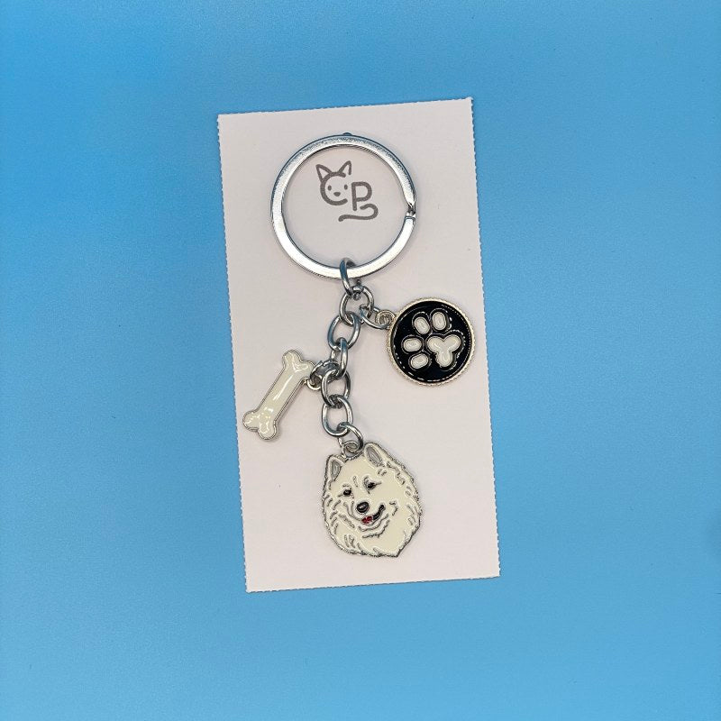 Schlüsselanhänger Hunde (Metall) (2)