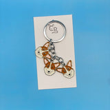 Schlüsselanhänger Hunde (Metall) (2)