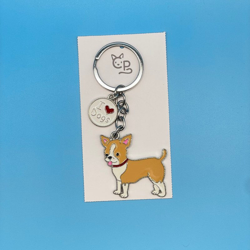 Schlüsselanhänger Hunde (Metall) (2)