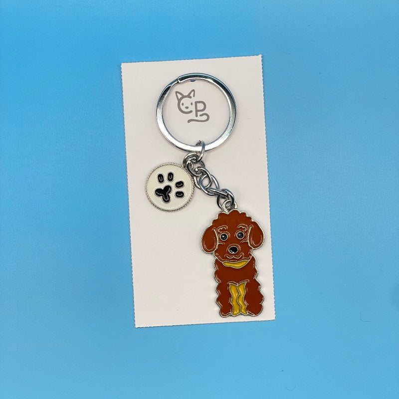 Schlüsselanhänger Hunde (Metall) (3)