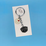 Schlüsselanhänger Hunde (Metall) (3)