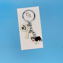 Schlüsselanhänger Hunde (Metall) (3)