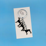 Schlüsselanhänger Hunde (Metall) (3)