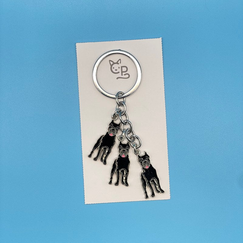 Schlüsselanhänger Hunde (Metall) (3)