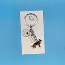 Schlüsselanhänger Hunde (Metall) (2)