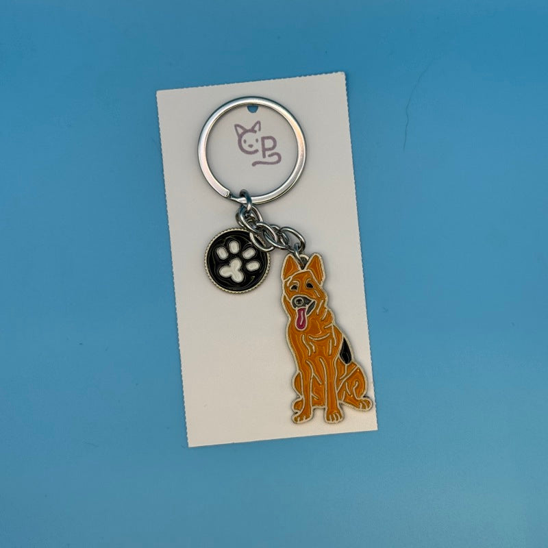 Schlüsselanhänger Hunde (Metall) (2)