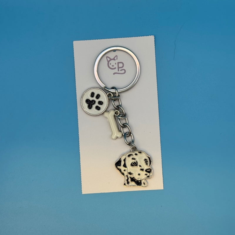 Schlüsselanhänger Hunde (Metall) (3)