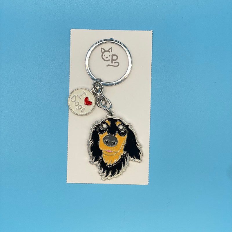 Schlüsselanhänger Hunde (Metall) (4)