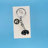 Schlüsselanhänger Hunde (Metall) (4)