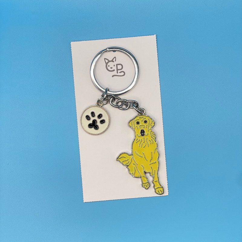 Schlüsselanhänger Hunde (Metall) (4)