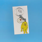 Schlüsselanhänger Hunde (Metall) (4)