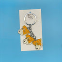 Schlüsselanhänger Hunde (Metall) (4)