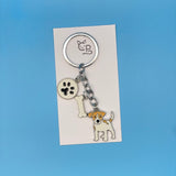 Schlüsselanhänger Hunde (Metall) (4)